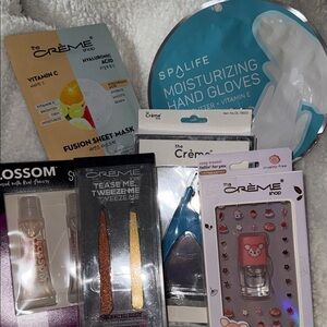 BUNDLE. Nail Decals Set with Tweezers - masks and more comes with bag!